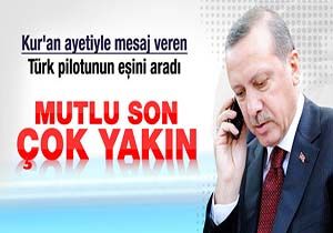 Babakan Erdoan Karlan Trk Pilotlarn Aileleriyle Grt